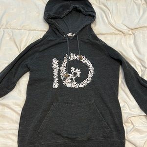 Women’s small ten tree hoodie. Dark grey with no rips or tears. slightly used